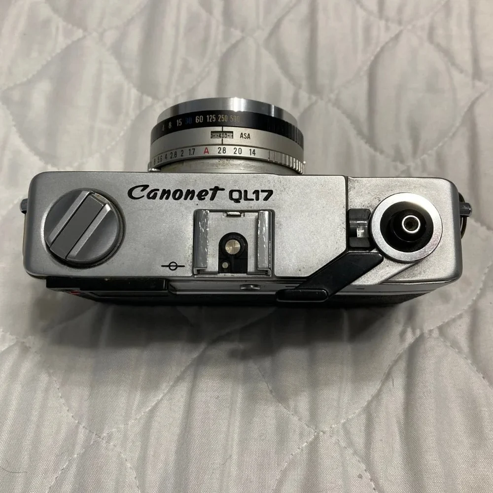 Canon 35mm Camera and Flash